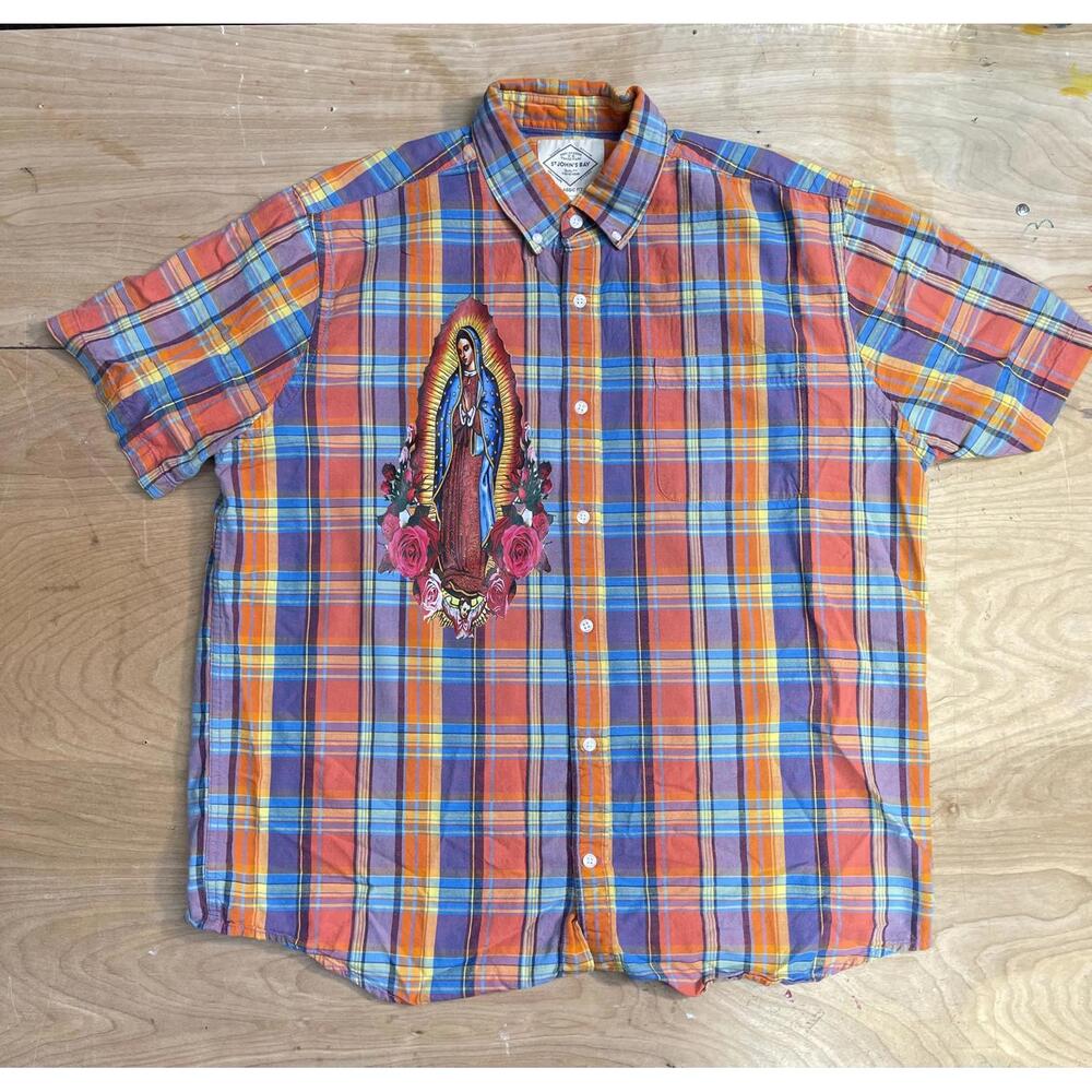 ST JOHN BAY VIRGIN MARRY STYLE FLANNEL